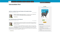 Desktop Screenshot of intermediateperl.com
